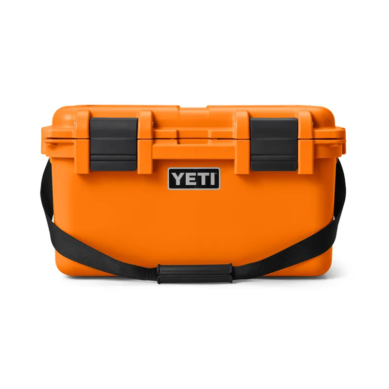 YETI LoadOut GoBox 30 King Crab Orange Camp Box