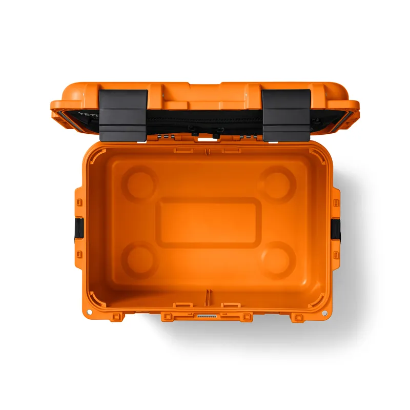 YETI LoadOut GoBox 30 King Crab Orange Camp Box-5