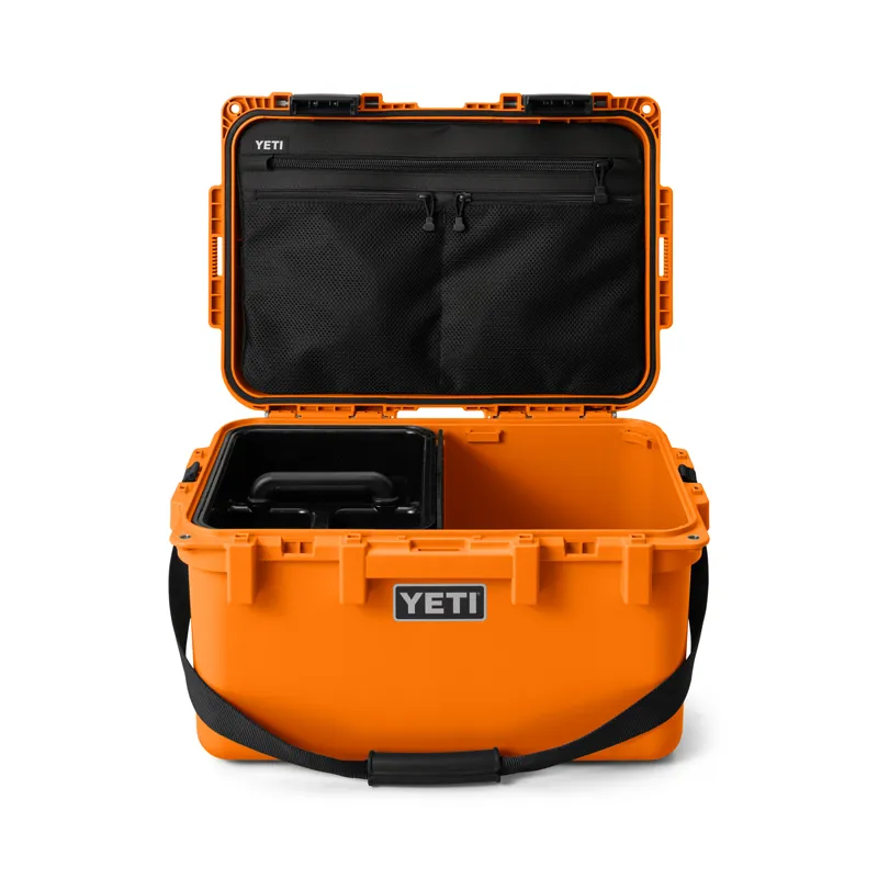 YETI LoadOut GoBox 30 King Crab Orange Camp Box-6