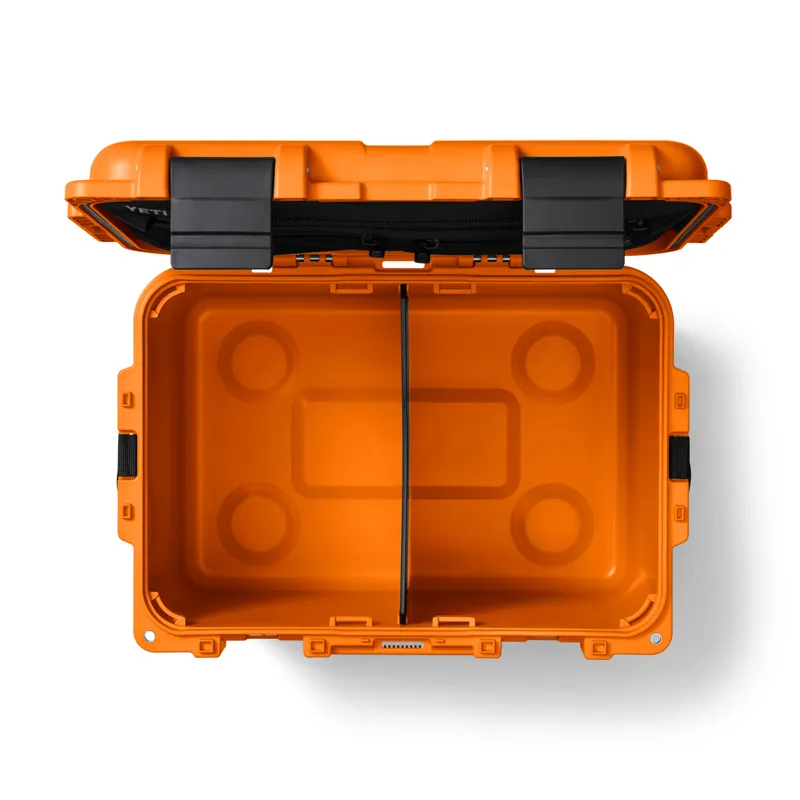 YETI LoadOut GoBox 30 King Crab Orange Camp Box-4