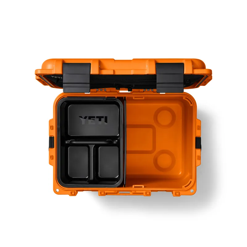 YETI LoadOut GoBox 30 King Crab Orange Camp Box