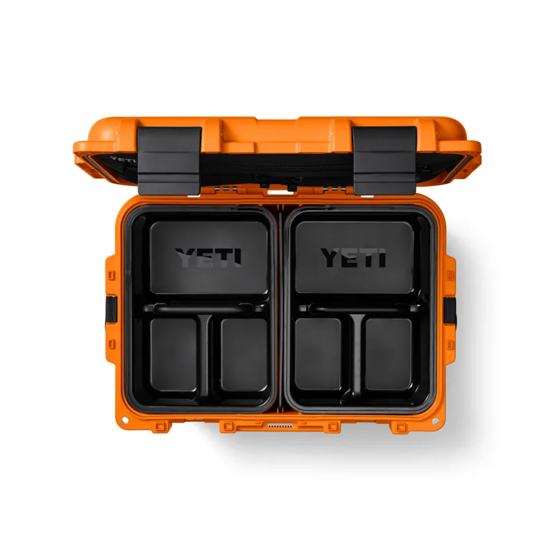 YETI LoadOut GoBox 30 King Crab Orange Camp Box-2