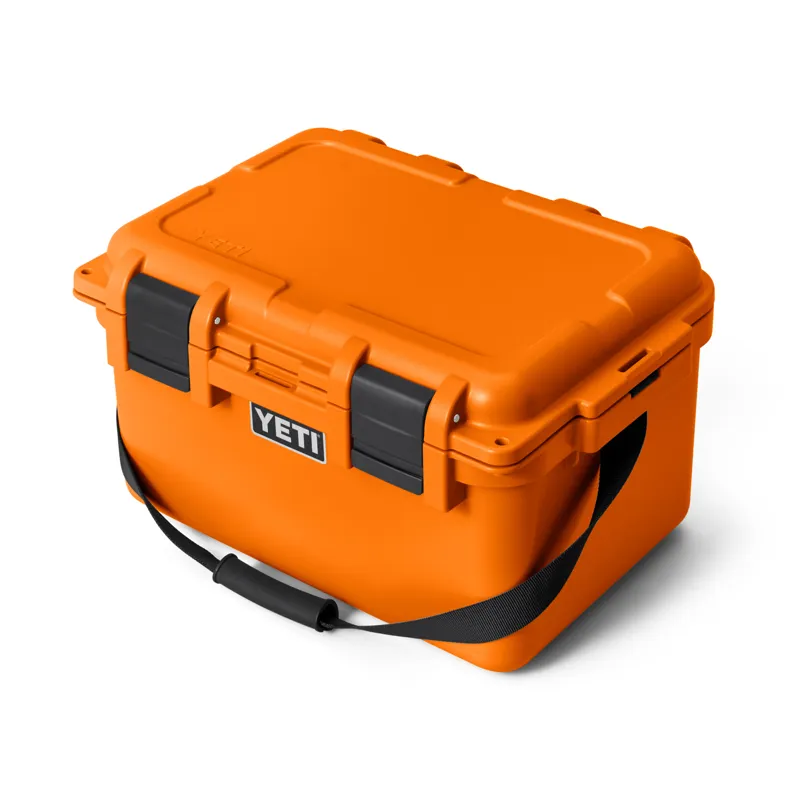 YETI LoadOut GoBox 30 King Crab Orange Camp Box-1