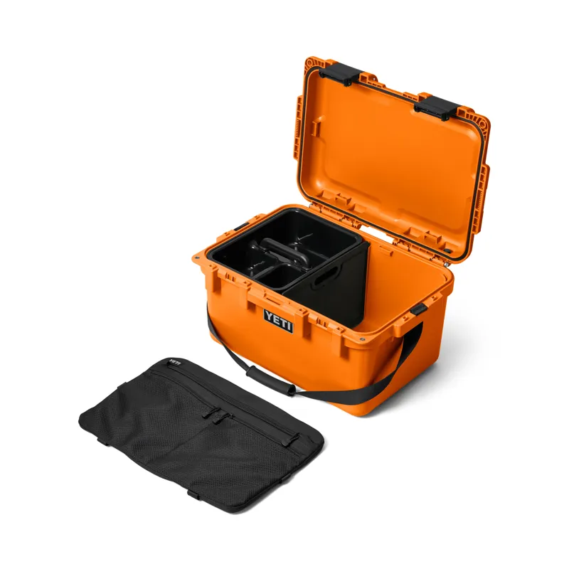 YETI LoadOut GoBox 30 King Crab Orange Camp Box-12