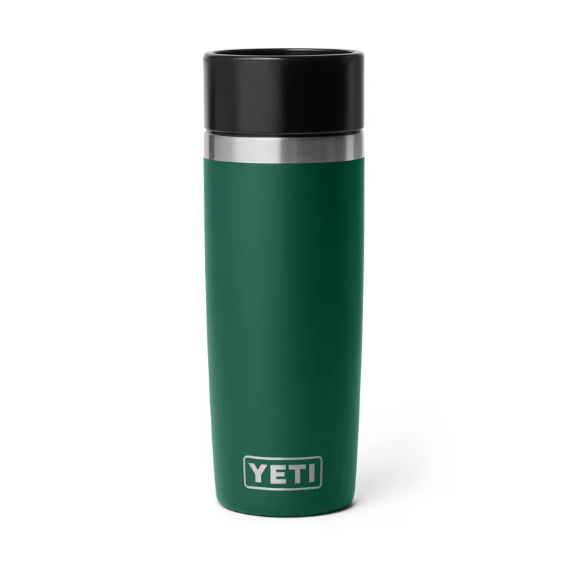 YETI Rambler 16oz Travel Bottle Black Forest Green