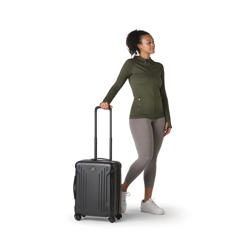 Gregory Quadro Pro International Carry On Suitcase Optic Black-2
