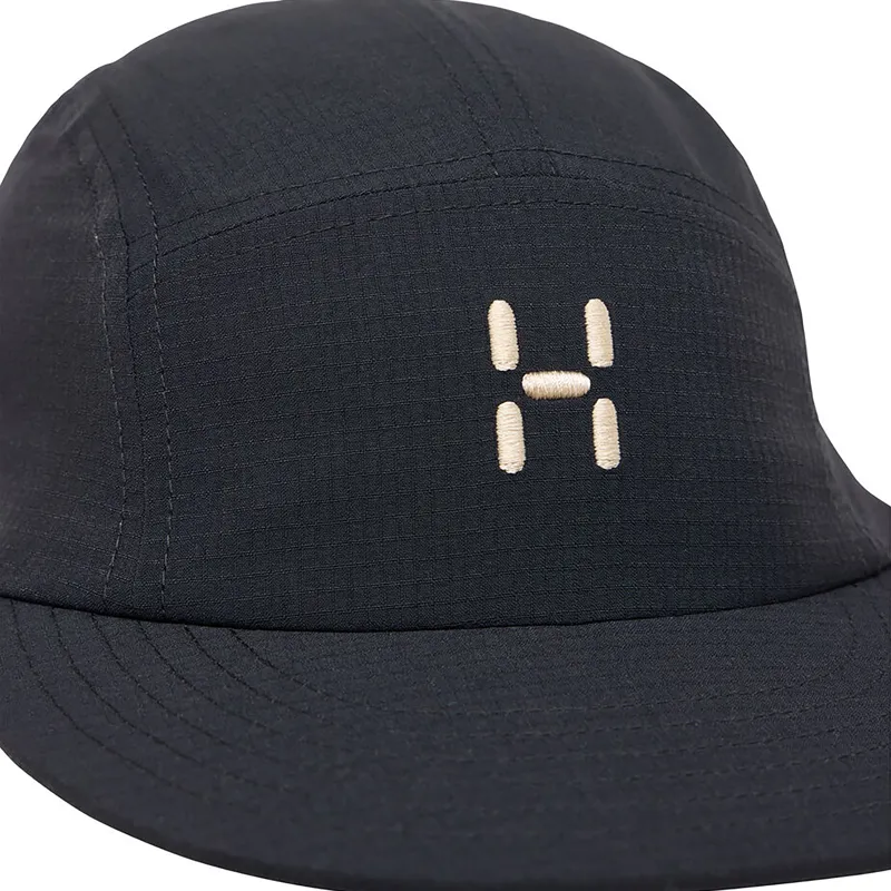 Haglofs Brand Five Panel Cap True Black-4
