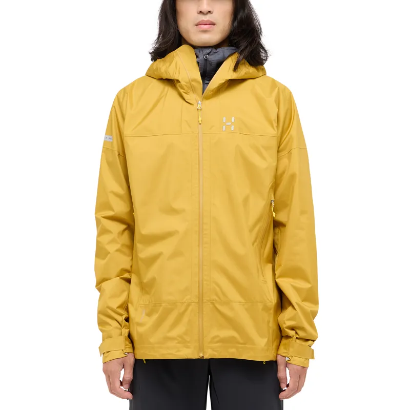 Haglofs Mens L.I.M Airak 2.5L Jacket Clay Yellow-3