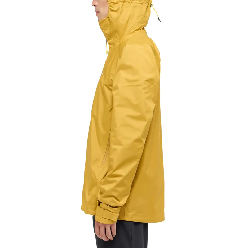 Haglofs Mens L.I.M Airak 2.5L Jacket Clay Yellow-4