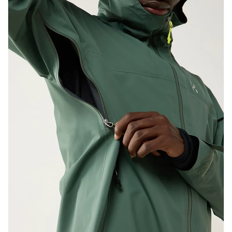 Haglofs Men's L.I.M Airak GTX Jacket Chlorophyll Green-10