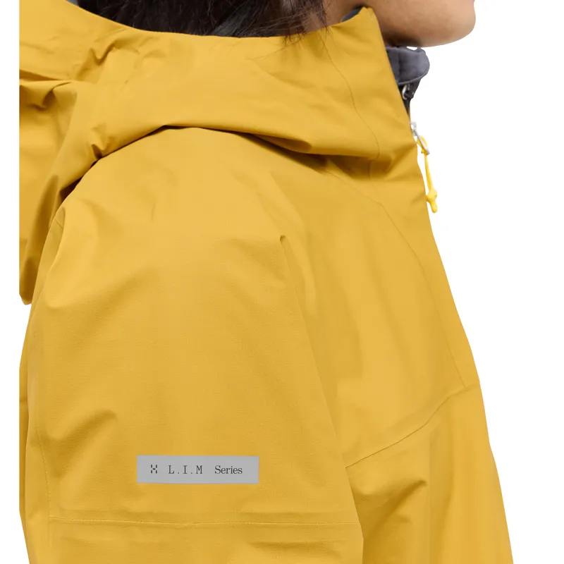 Haglofs Mens L.I.M Airak GTX JKT Clay Yellow-5