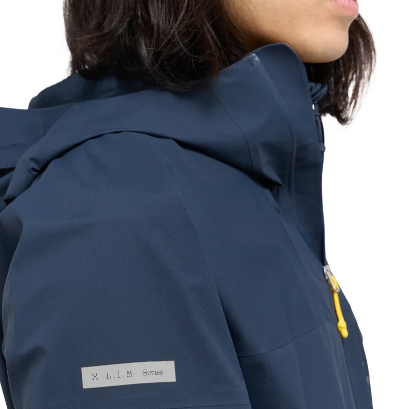 Haglofs Mens L.I.M Airak GTX Jacket Tarn Blue-6