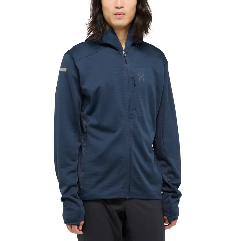 Haglofs Mens L.I.M Mid Fast II Hood Tarn Blue-1