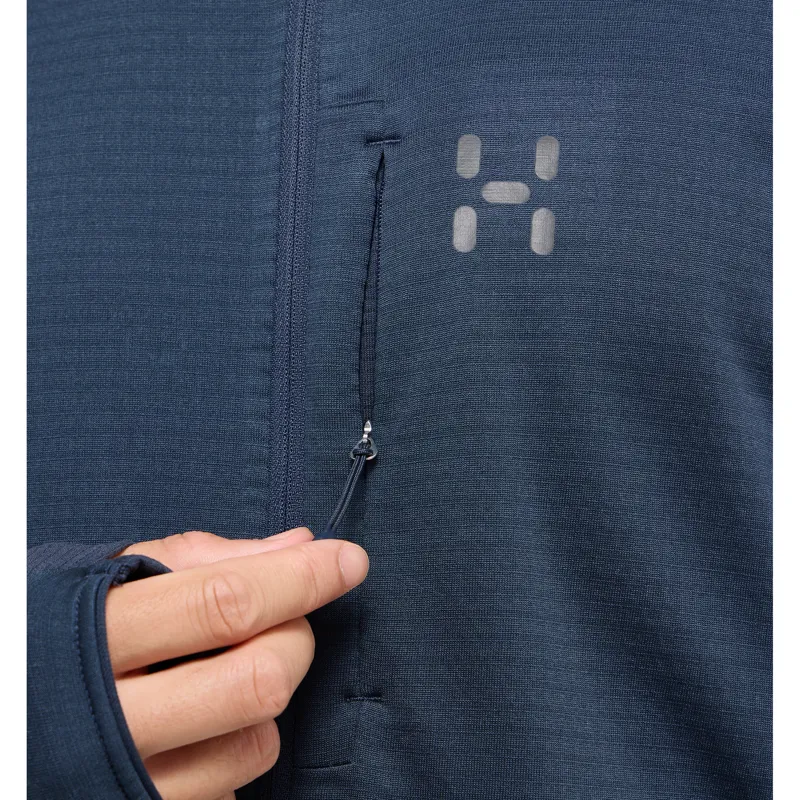 Haglofs Mens L.I.M Mid Fast II Hood Tarn Blue-5