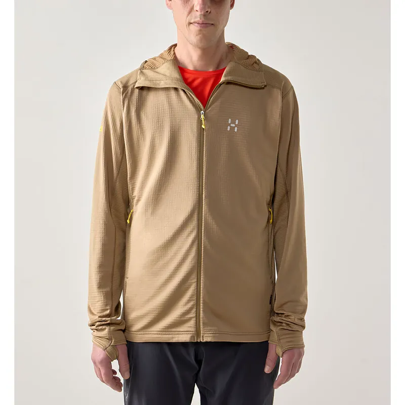 Haglofs Men's L.I.M Mid Multi II Hood Oak Brown-3