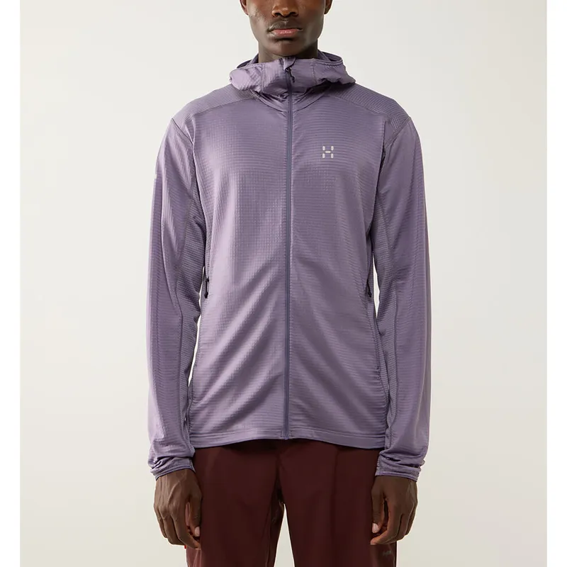 Haglofs Men's L.I.M Mid Multi II Hood Purple Fog-3