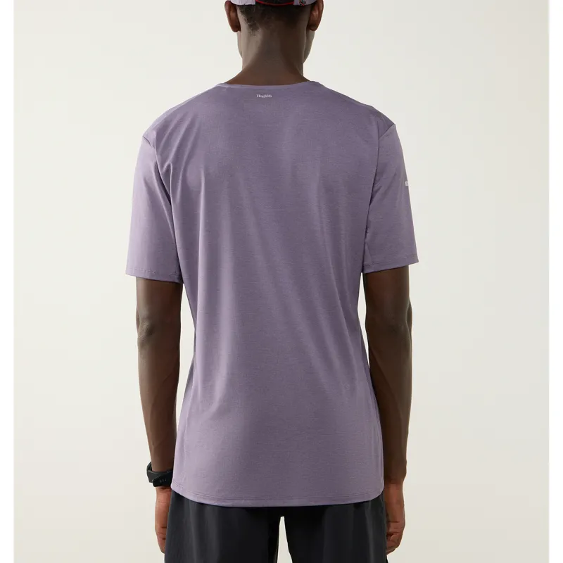 Haglofs Mens L.I.M Ridge Tee Purple Fog-2