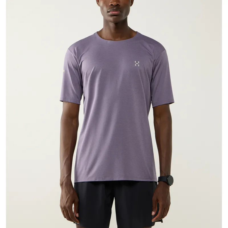 Haglofs Mens L.I.M Ridge Tee Purple Fog-3