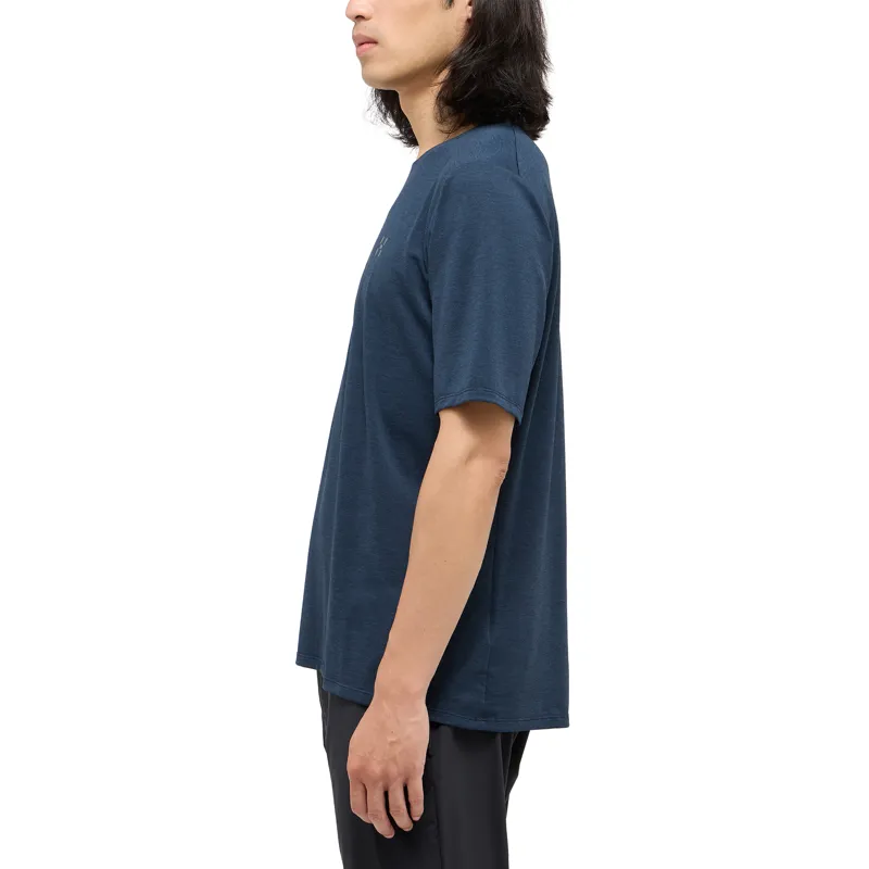 Haglofs Mens L.I.M Ridge Tee Tarn Blue-4