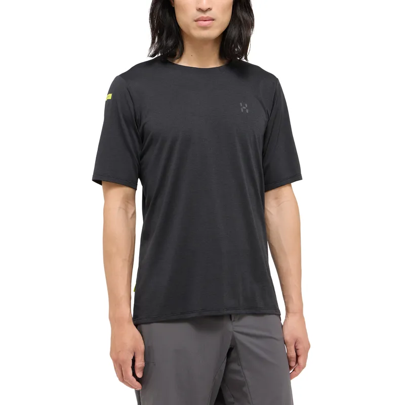 Haglofs Mens L.I.M Ridge Tee True Black-3