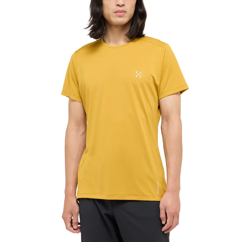 Haglofs Mens L.I.M Tech Tee Clay Yellow-3