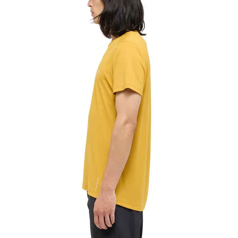 Haglofs Mens L.I.M Tech Tee Clay Yellow-4