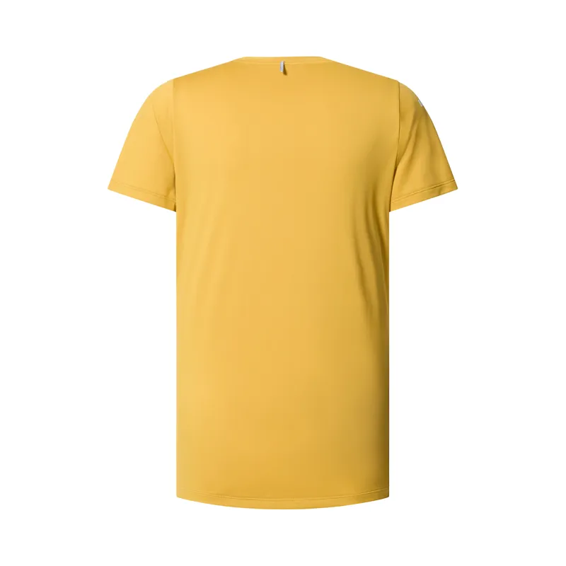 Haglofs Mens L.I.M Tech Tee Clay Yellow-1