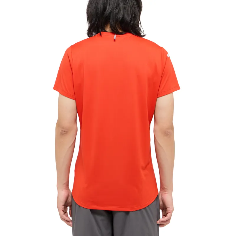 Haglofs Mens L.I.M Tech Tee Habanero-2