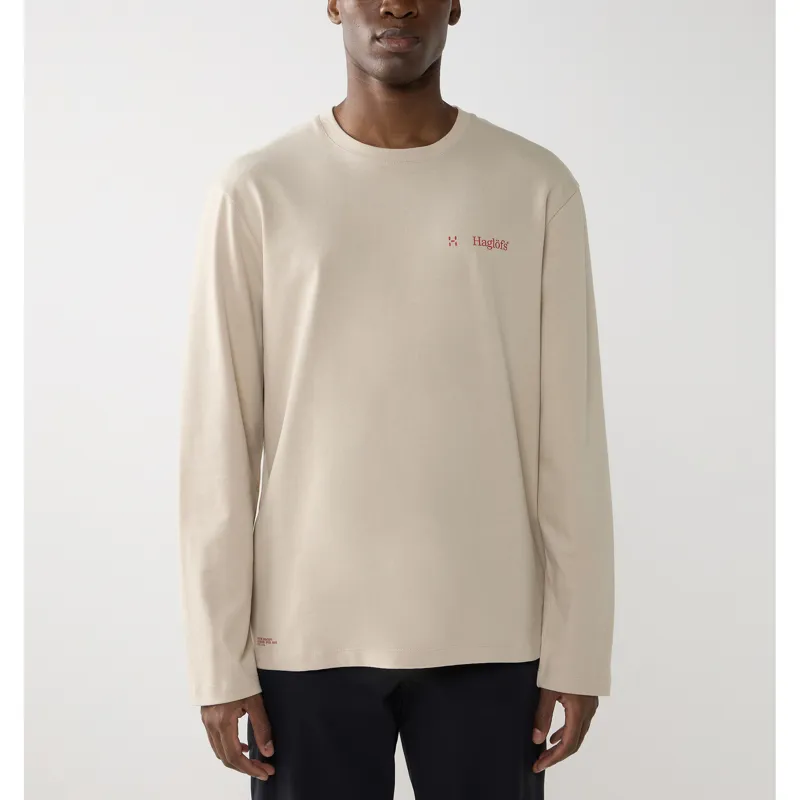 Haglofs Men's LS Tee Chalk-3