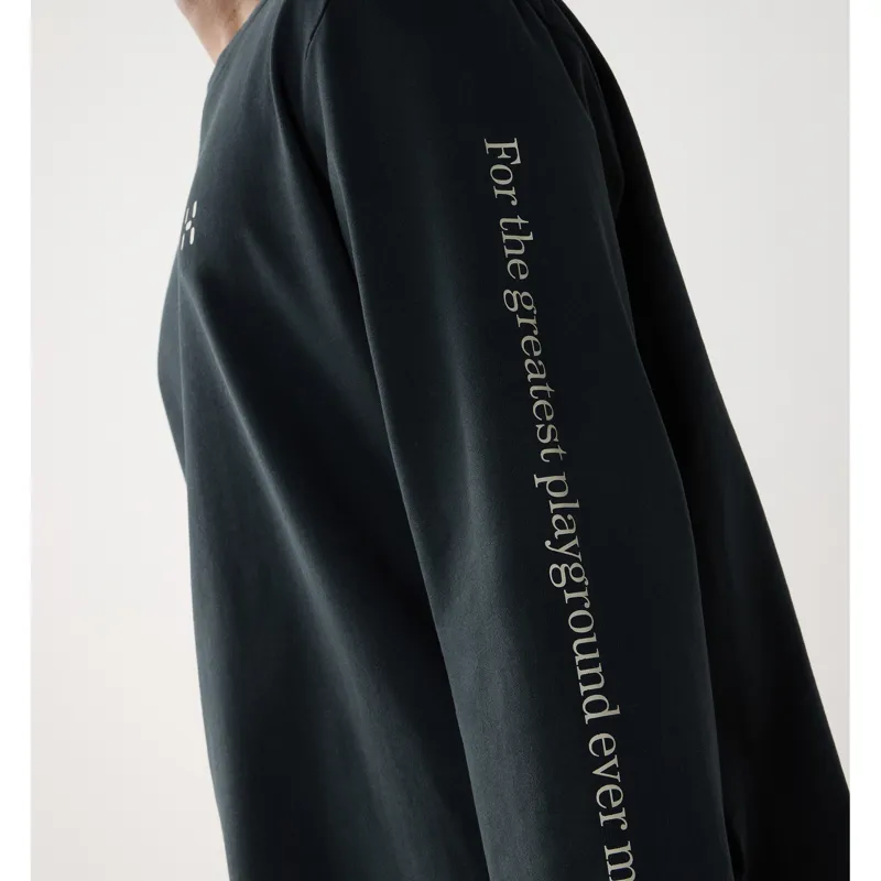 Haglöfs Men's LS Tee True Black-6