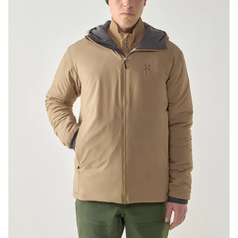 Haglofs Men's Mimic Alert Hood Oak Brown-3