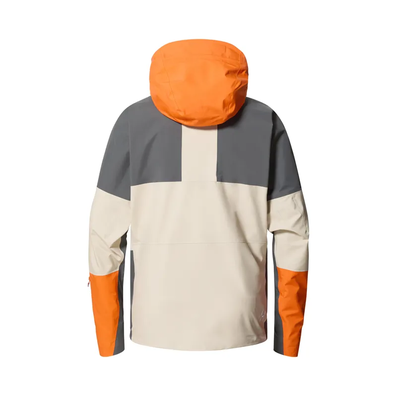 Haglofs Mens Spitz GTX Pro JKT Chalk Beige / Magnetite-1