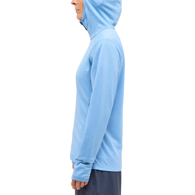 Haglofs Womens L.I.M Mid Multi II Hood Sky Blue-4