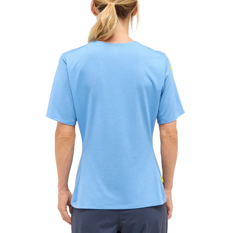 Haglofs Womens L.I.M Ridge Tee Sky Blue-2