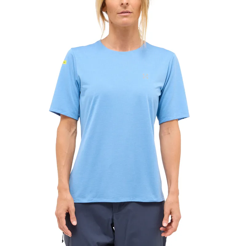 Haglofs Womens L.I.M Ridge Tee Sky Blue-3
