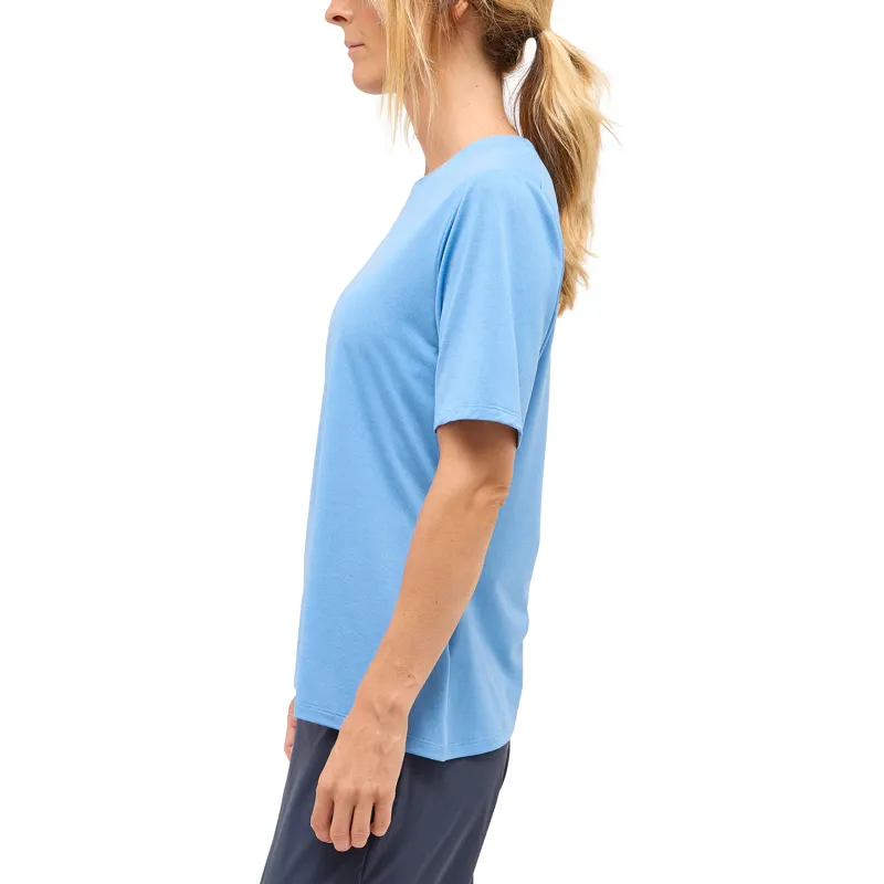 Haglofs Womens L.I.M Ridge Tee Sky Blue-4