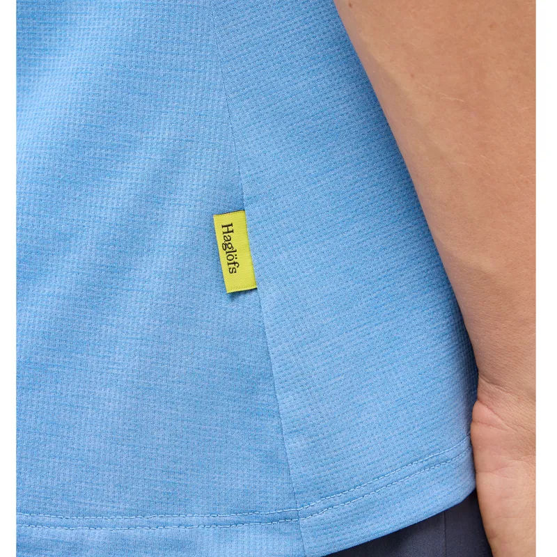 Haglofs Womens L.I.M Ridge Tee Sky Blue-6