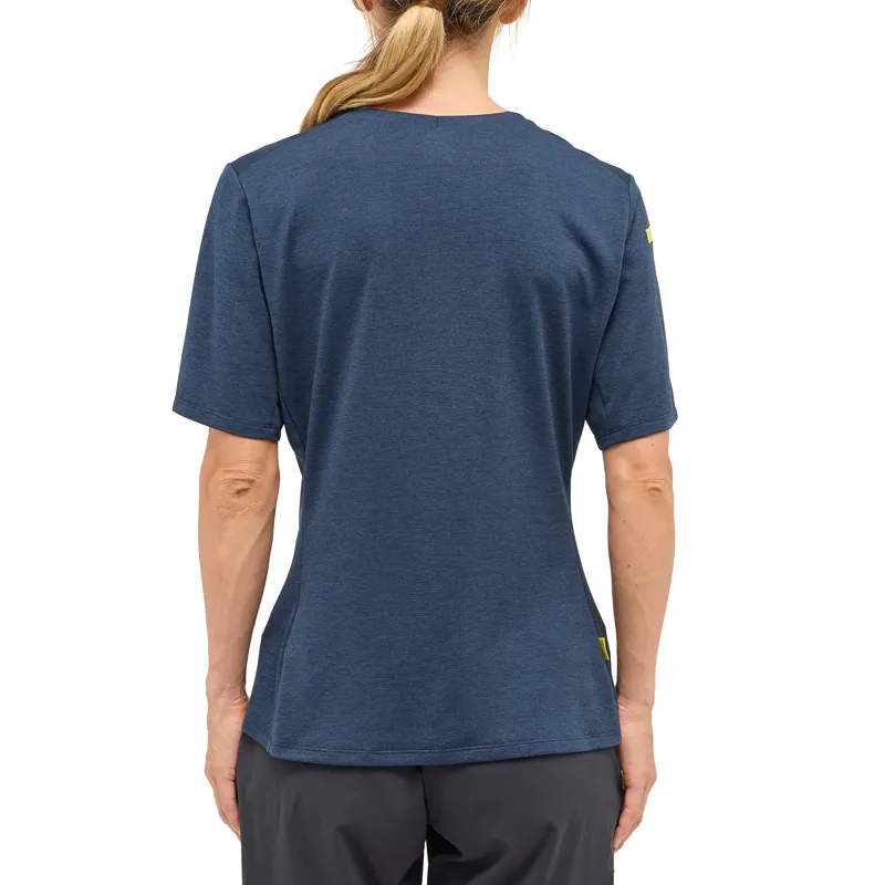 Haglofs Womens L.I.M Ridge Tee Tarn Blue-2
