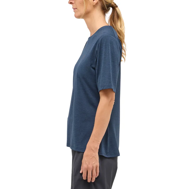 Haglofs Womens L.I.M Ridge Tee Tarn Blue-4