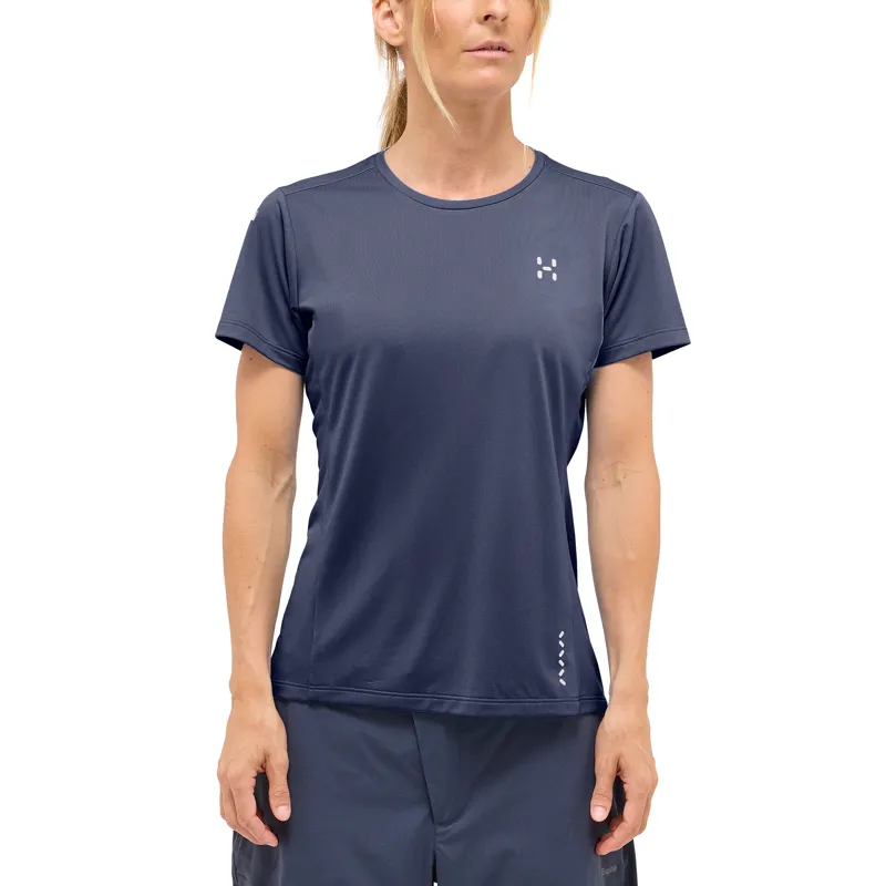 Haglofs Womens L.I.M Tech Tee Tarn Blue-3
