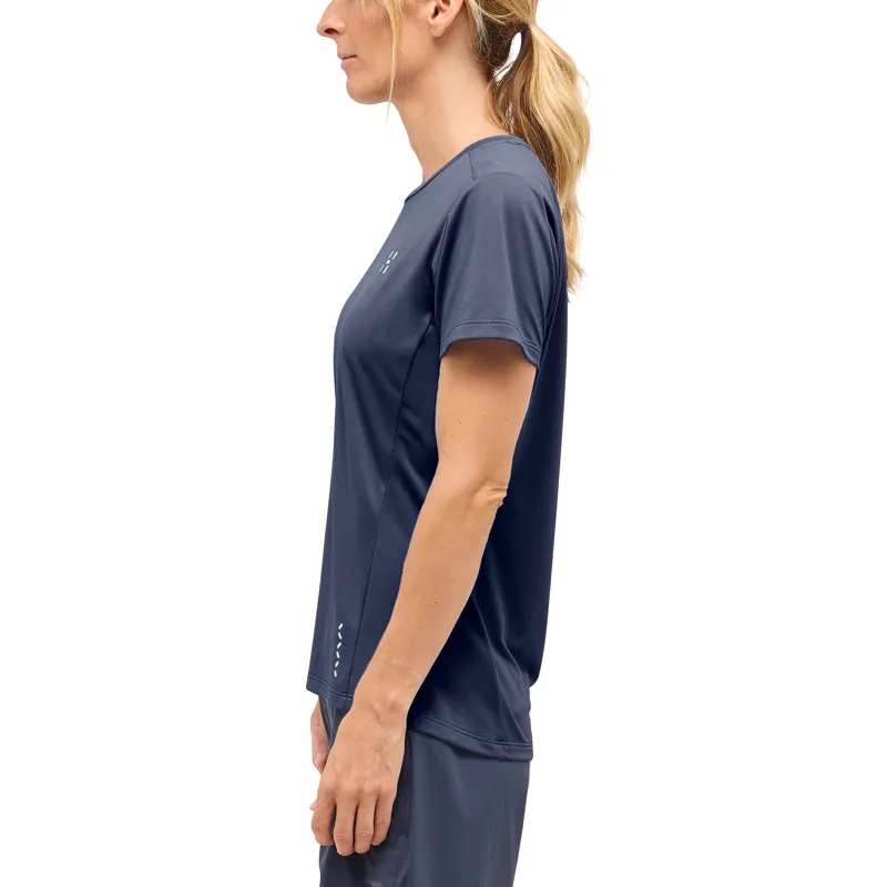 Haglofs Womens L.I.M Tech Tee Tarn Blue-4