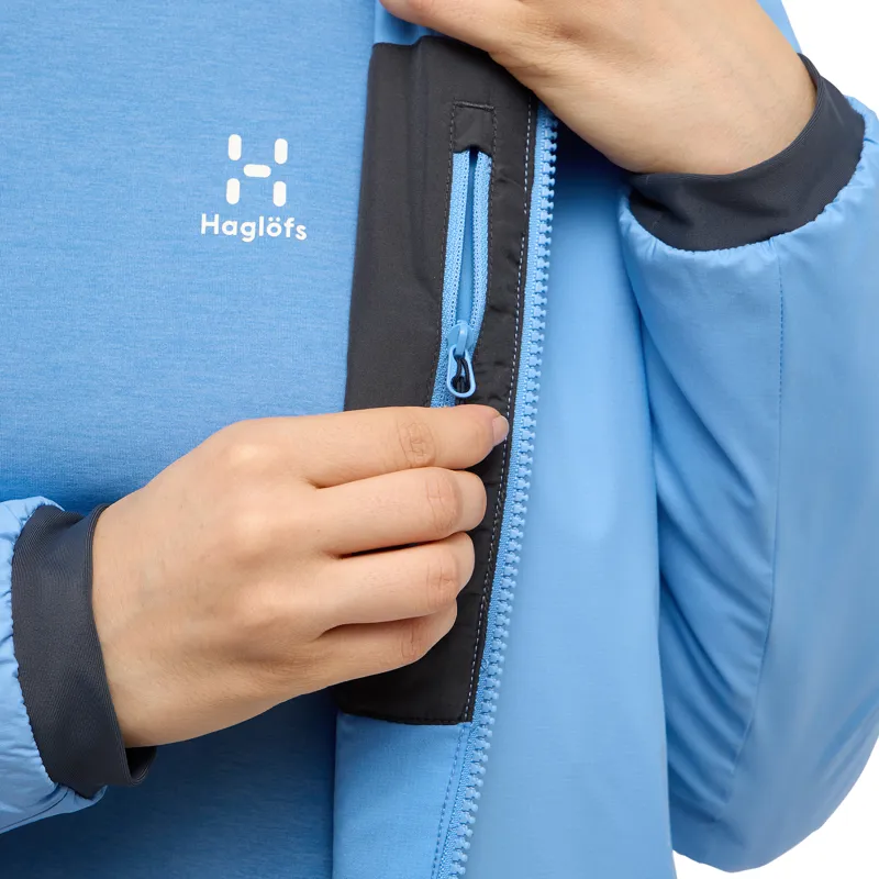 Haglofs Womens Mimic Alert Hood Sky Blue-6