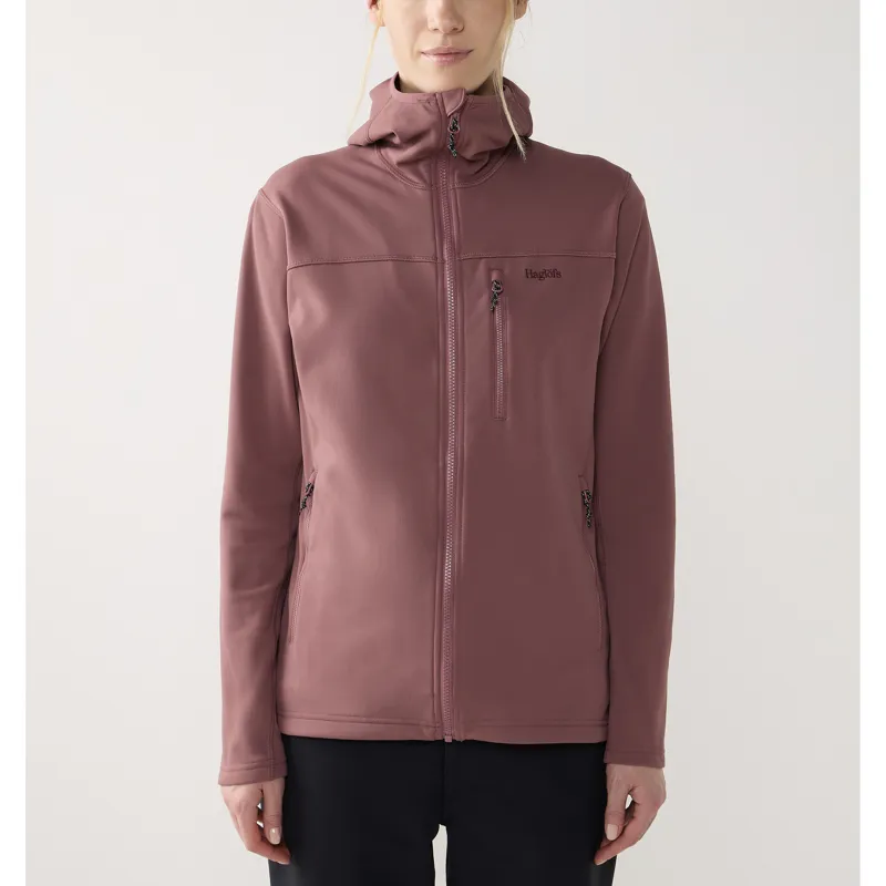 Haglofs Women's Rosson Mid Hood Mauve-3
