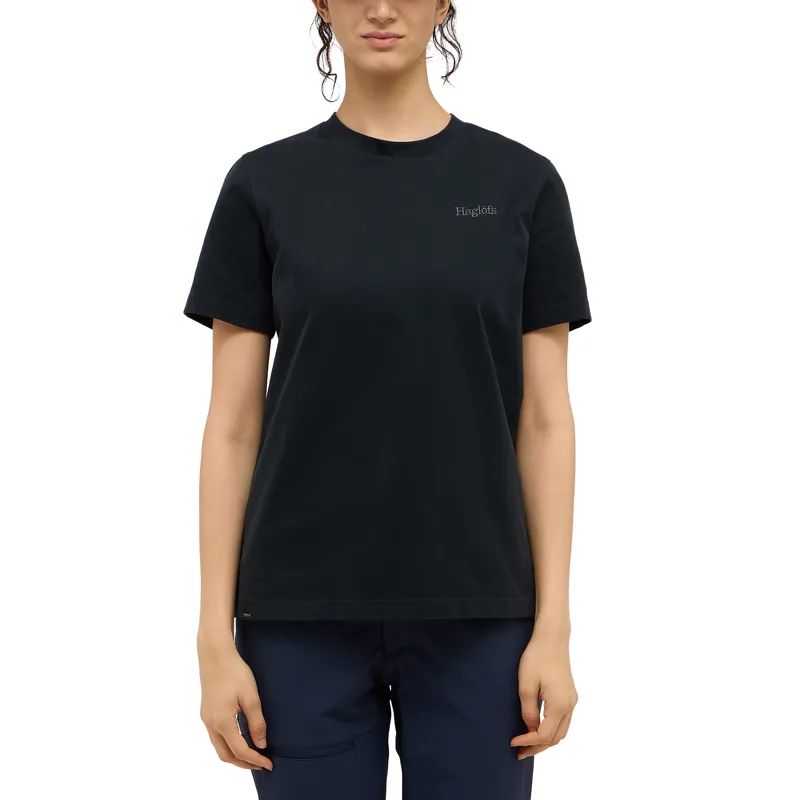 Haglofs Womens Tee True Black-3
