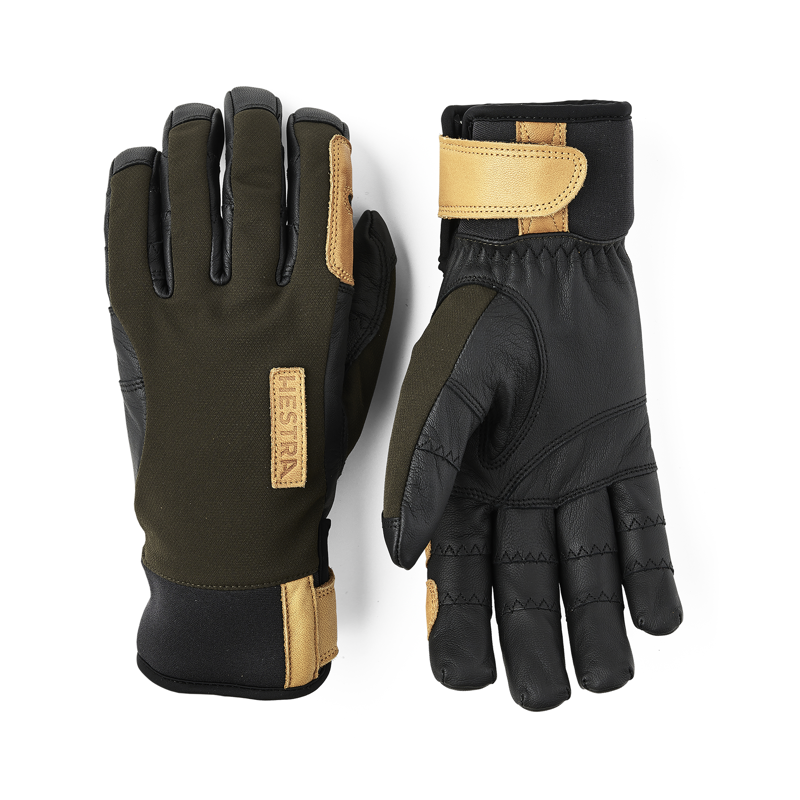 Hestra Ergo Grip Active Wool Terry Dark Forest/Black