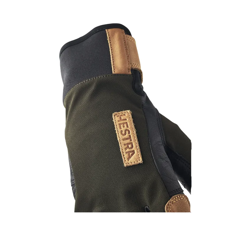 Hestra Ergo Grip Active Wool Terry Dark Forest/Black-2