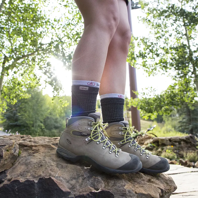 Injinji Men's Liner plus Hiker Toe Socks Charcoal Heather Grey-6