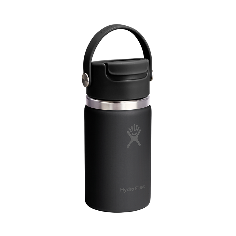 Hydro Flask 12oz Travel Mug Flip Sip Cap Black
