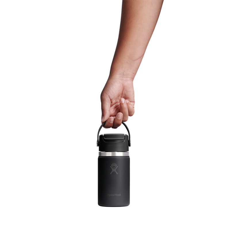 Hydro Flask 12oz Travel Mug Flip Sip Cap Black-2
