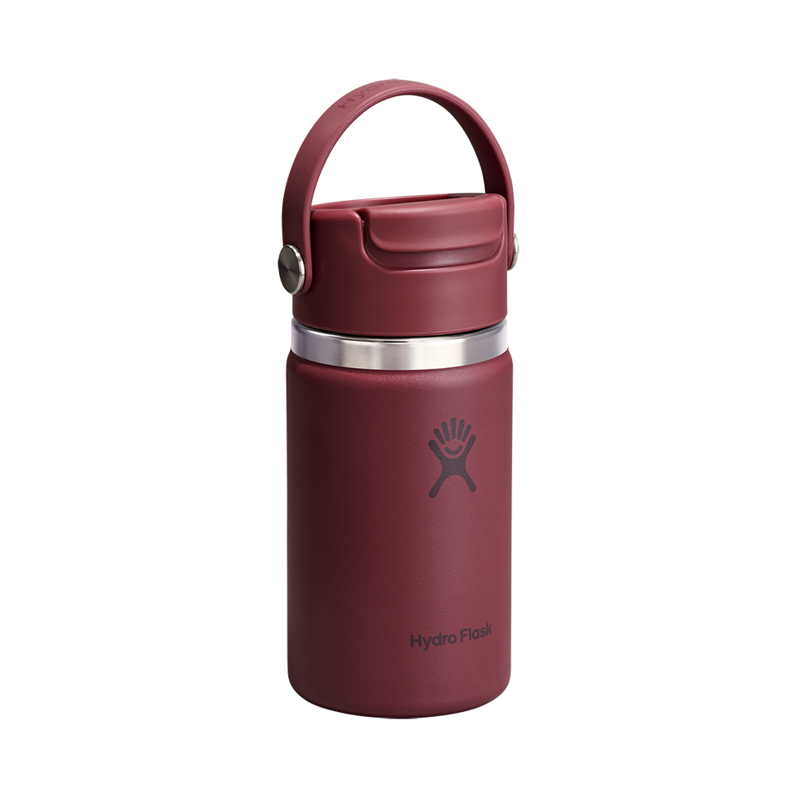 Hydro Flask 12oz Travel Mug Flip Sip Cap Burgundy-1